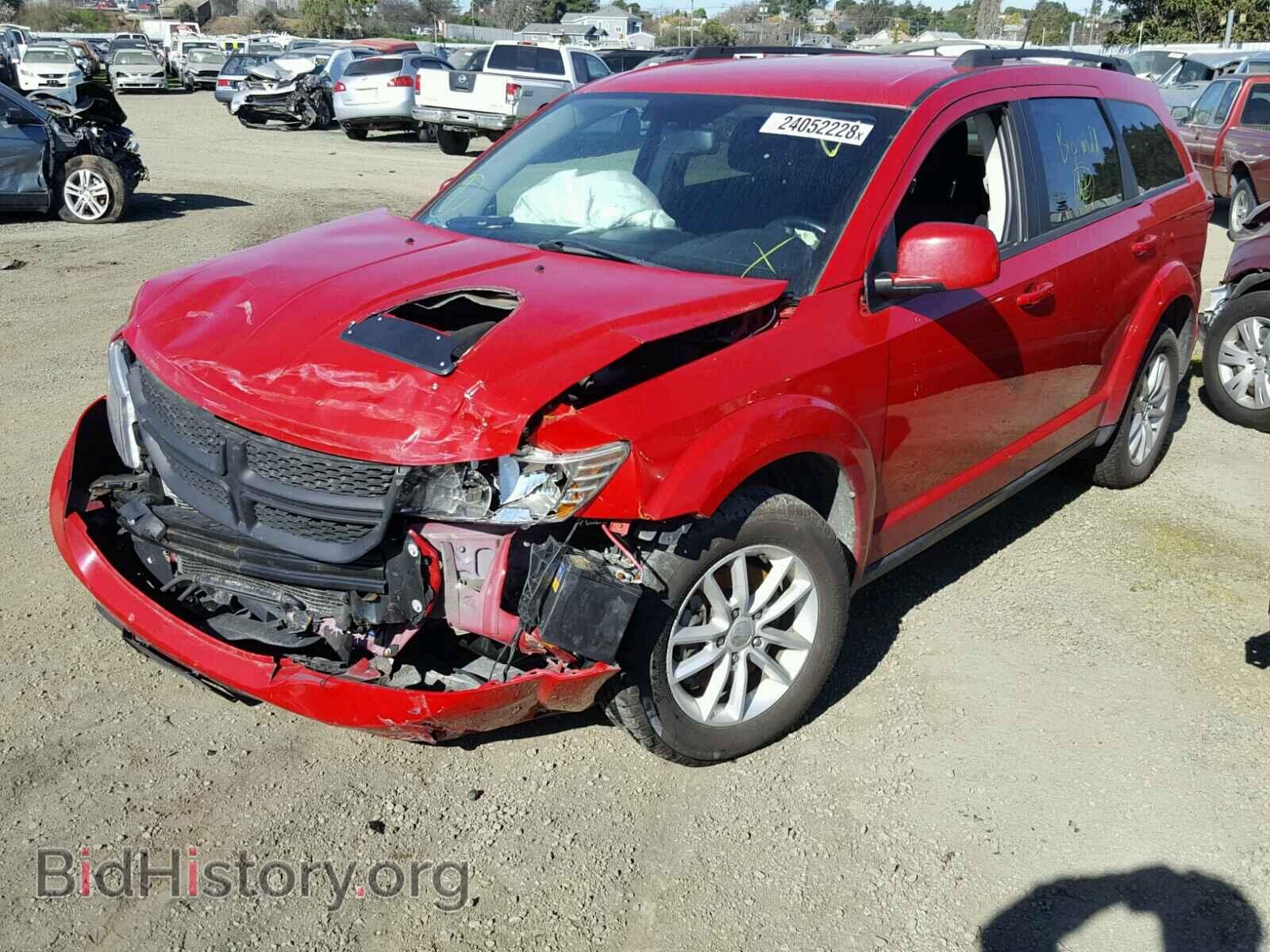 2013 DODGE JOURNEY - VIN: 3C4PDDBGXDT570326 - Фото 2