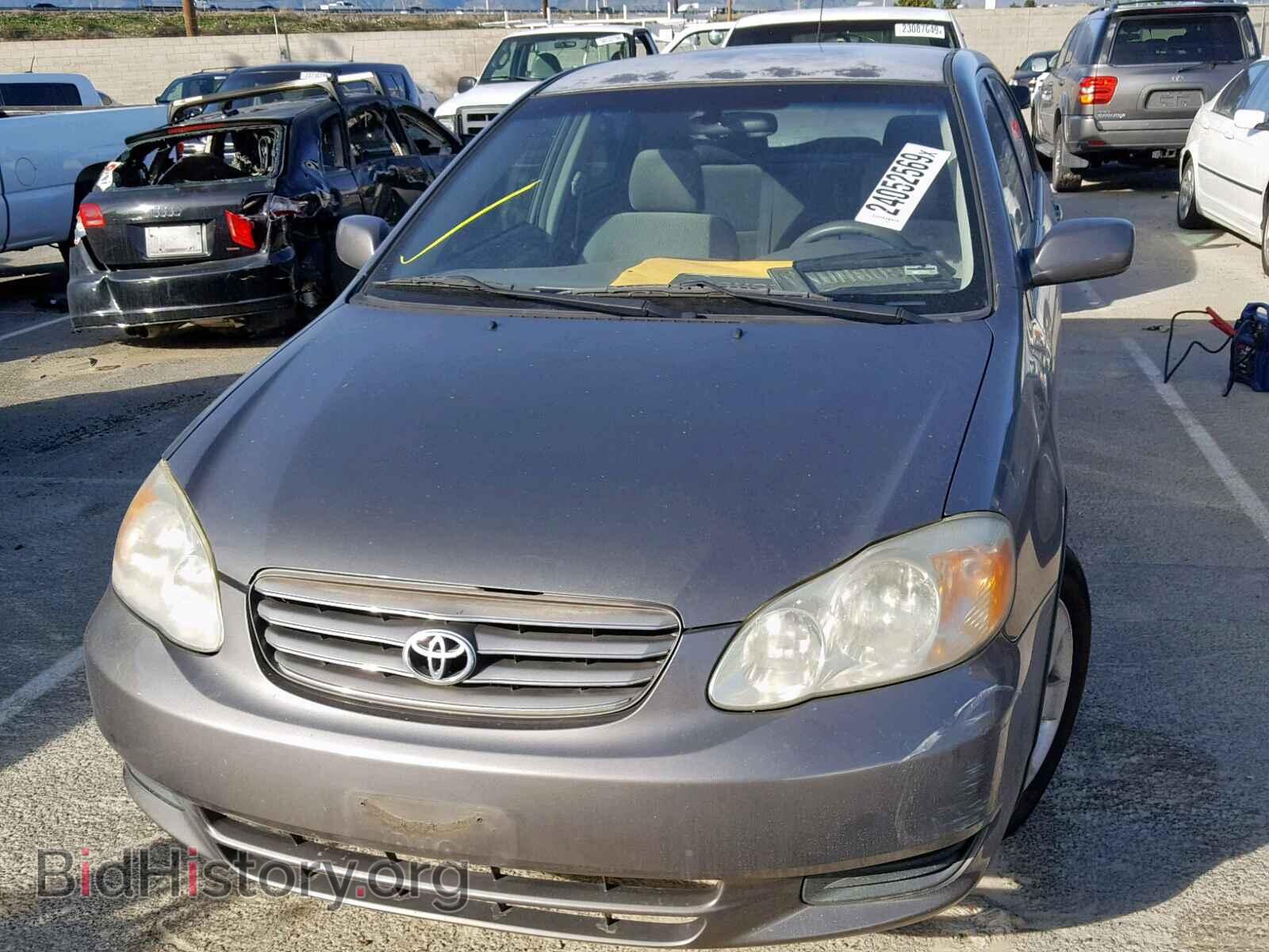 2003 TOYOTA COROLLA - VIN: 1NXBR32E23Z107200 - Фото 9