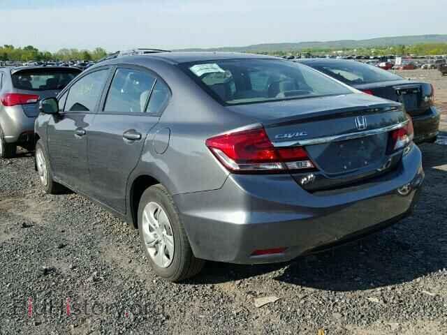 2013 HONDA CIVIC - VIN: 19XFB2F80DE235475 - Фото 3