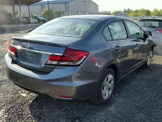 2013 HONDA CIVIC - VIN: 19XFB2F80DE235475 - Фото 4