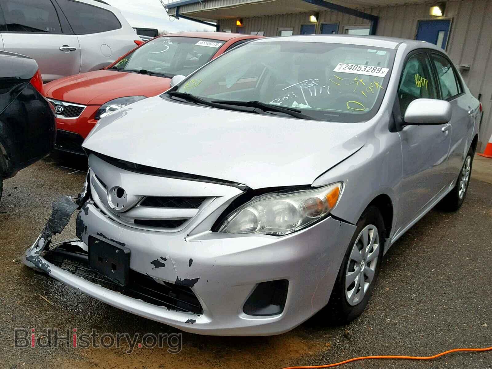2011 TOYOTA COROLLA BA - VIN: 2T1BU4EE5BC597874 - Фото 2