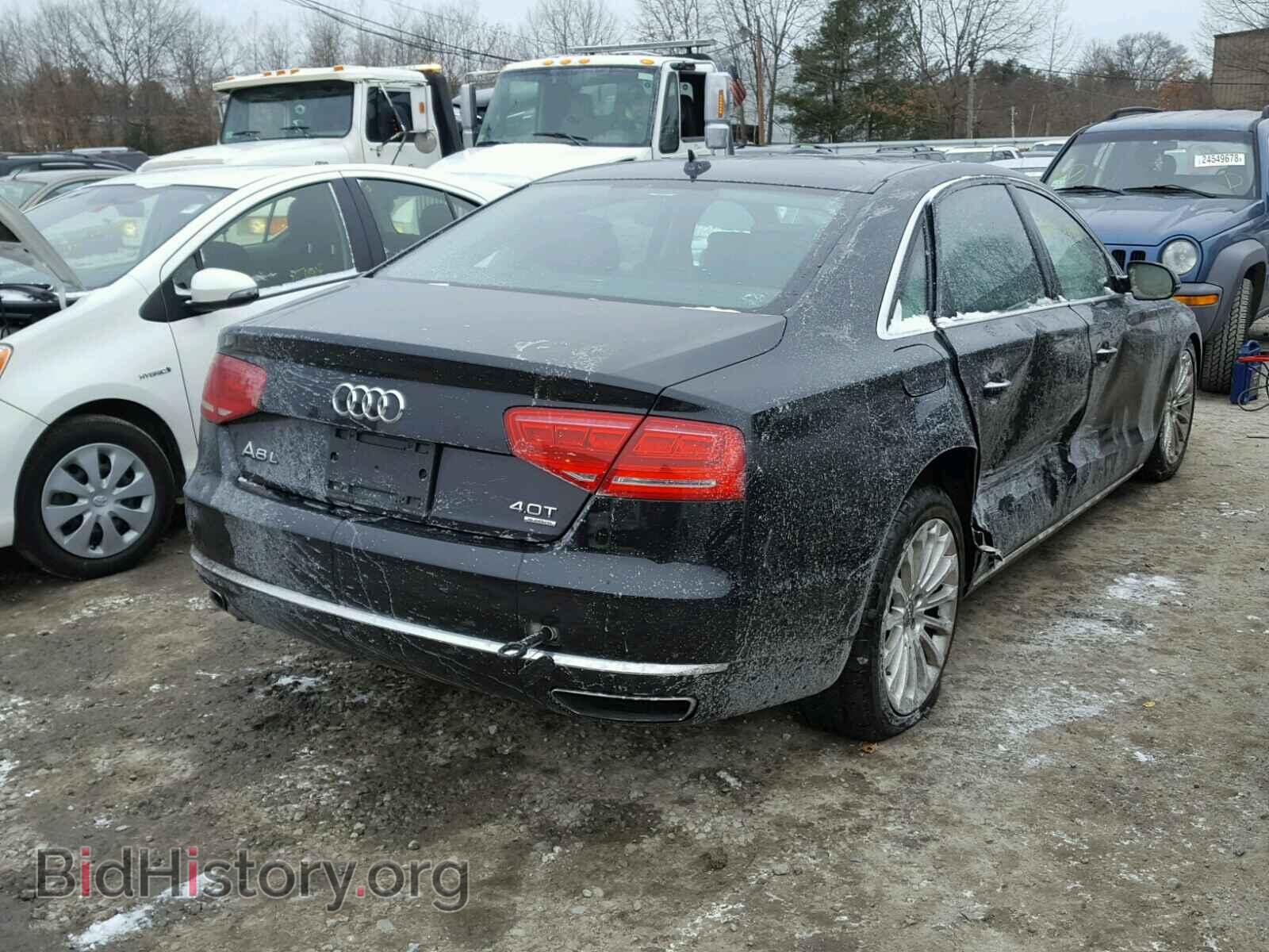 2014 AUDI A8 - VIN: WAUR2AFD4EN004948 - Фото 4