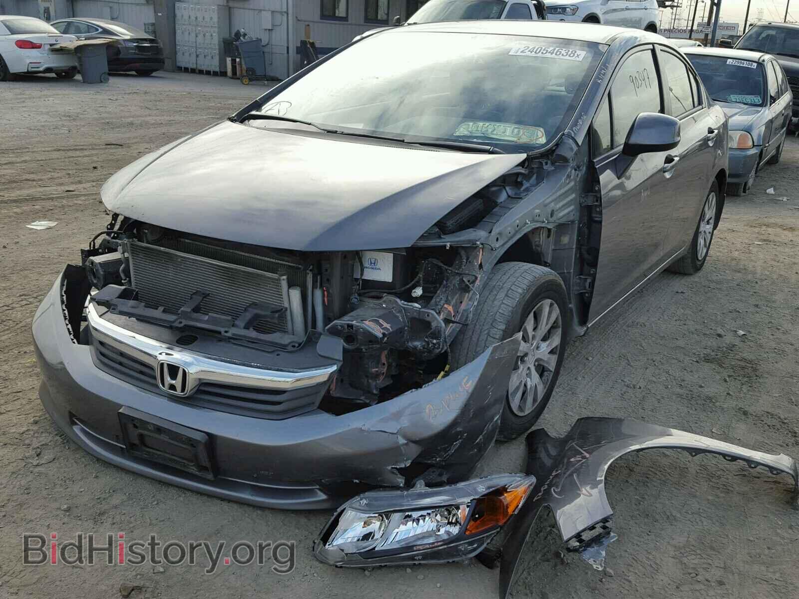 2012 HONDA CIVIC - VIN: JHMFB2F57CS005125 - Фото 2