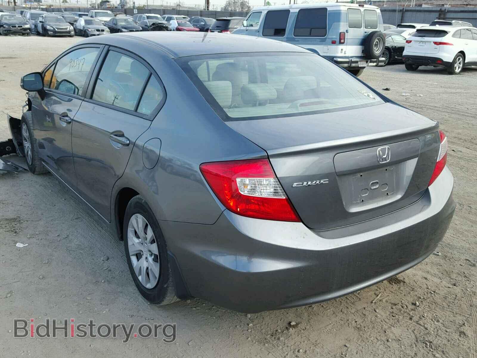 2012 HONDA CIVIC - VIN: JHMFB2F57CS005125 - Фото 3