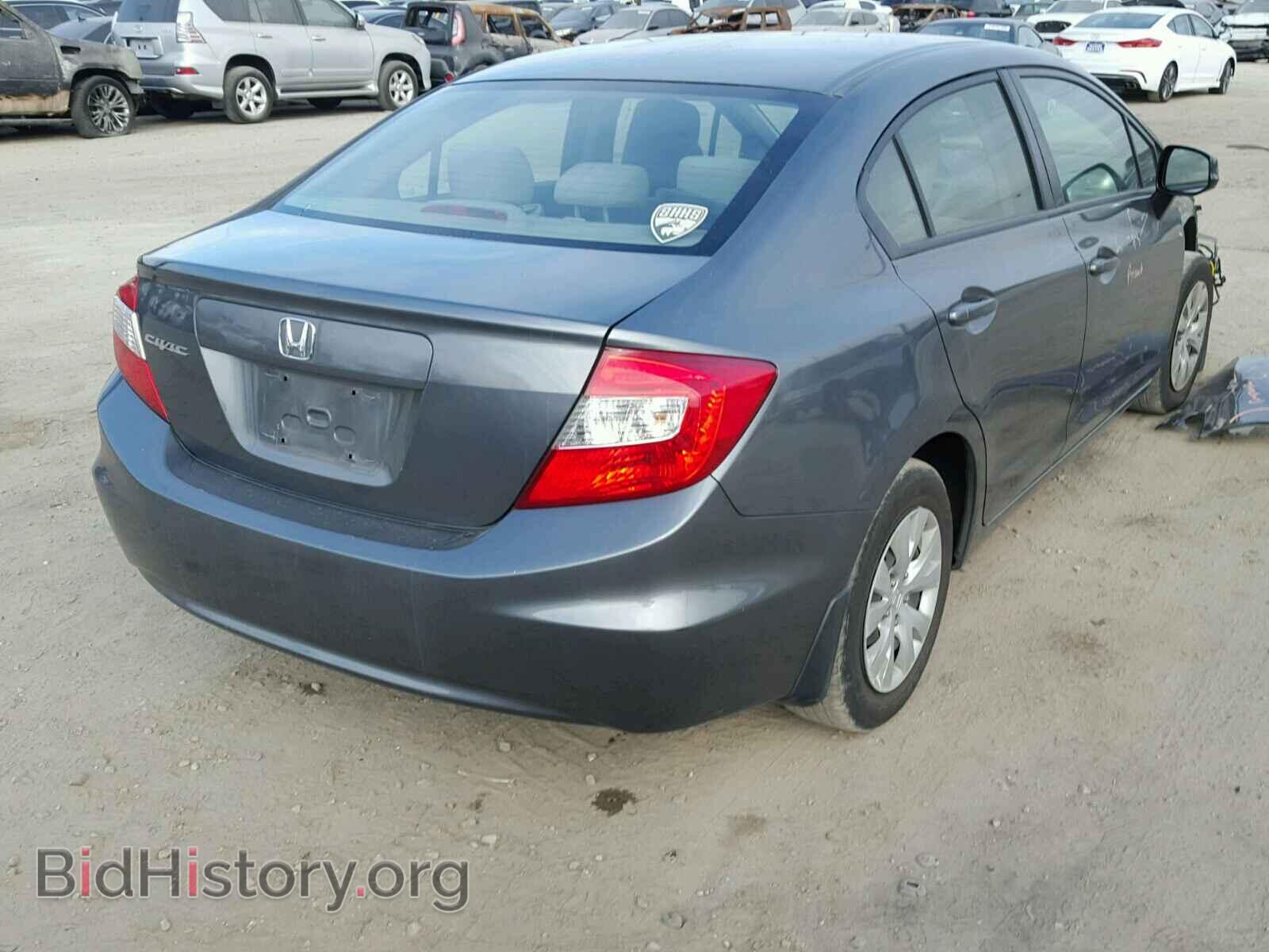 2012 HONDA CIVIC - VIN: JHMFB2F57CS005125 - Фото 4