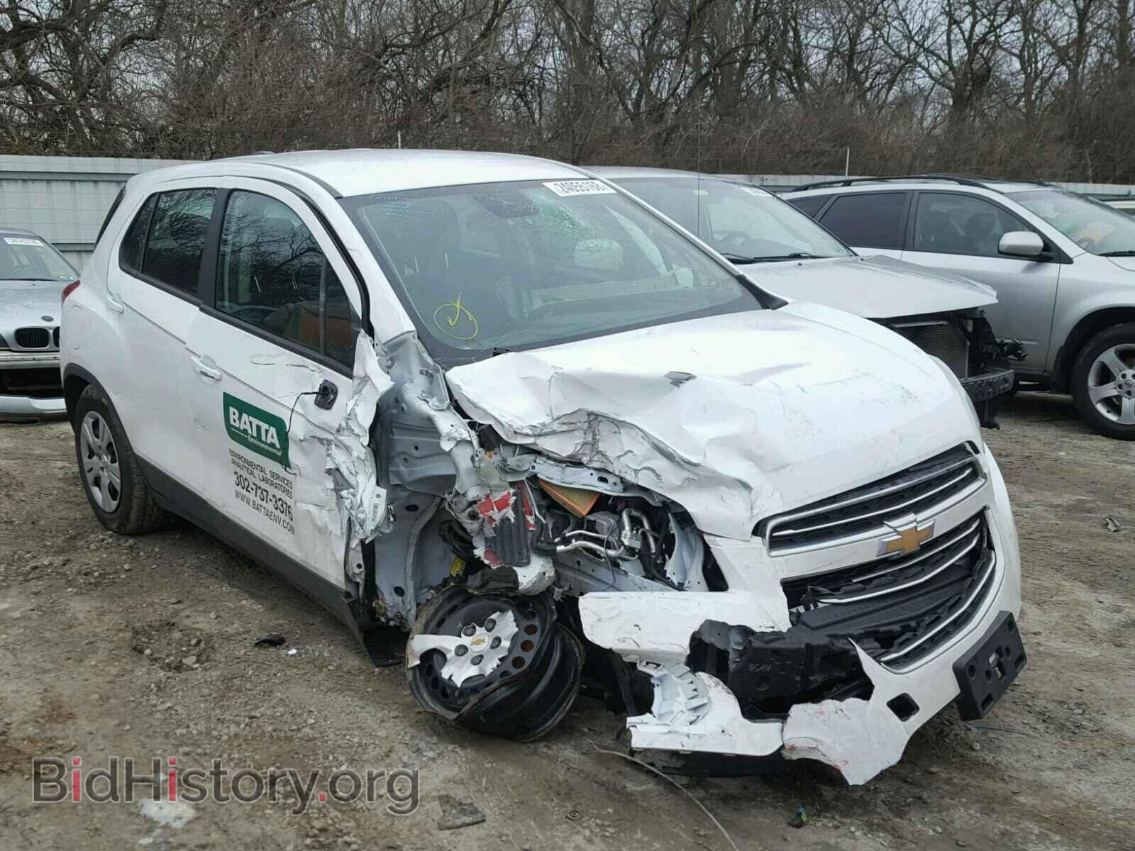 Фотография 3GNCJKSB1GL260044 - CHEVROLET TRAX 2016