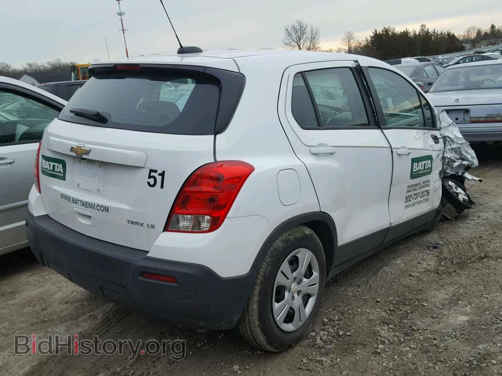 2016 CHEVROLET TRAX - VIN: 3GNCJKSB1GL260044 - Фото 4