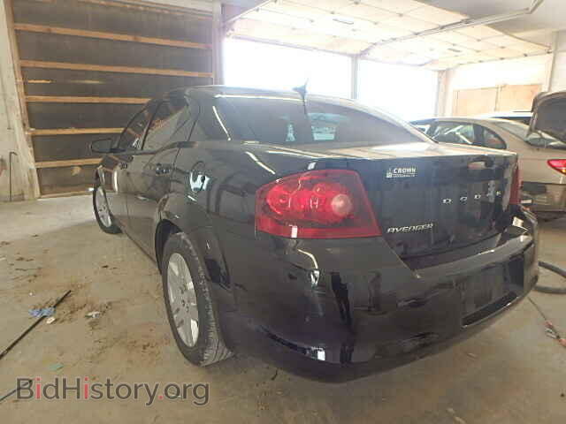 2012 DODGE AVENGER - VIN: 1C3CDZAB1CN311115 - Фото 3