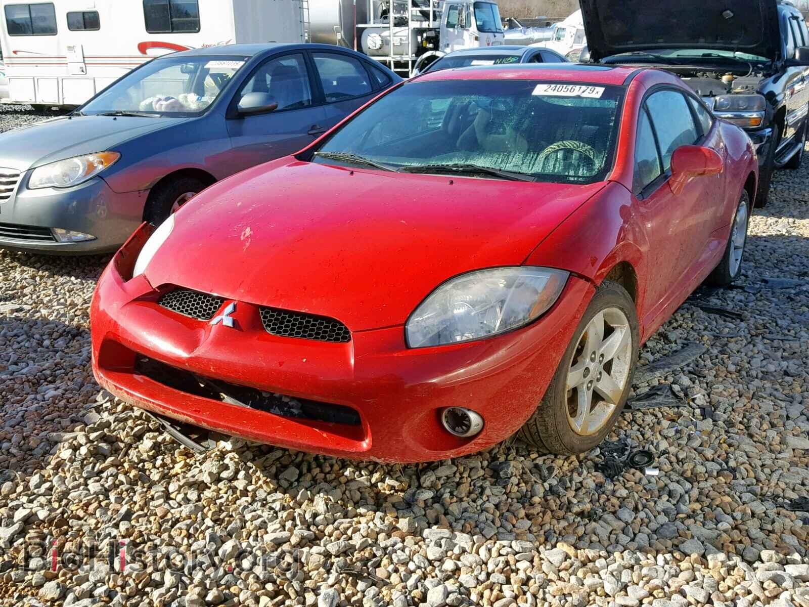2006 MITSUBISHI ECLIPSE - VIN: 4A3AK24F16E002812 - Фото 2