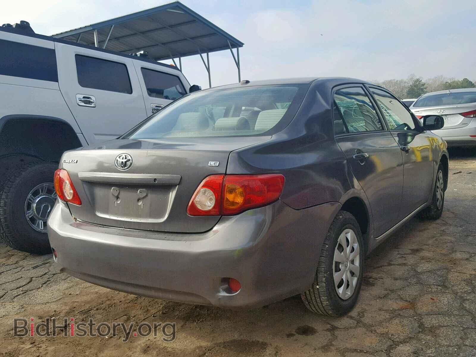 2009 TOYOTA COROLLA BA - VIN: 2T1BU40E69C181396 - Фото 4