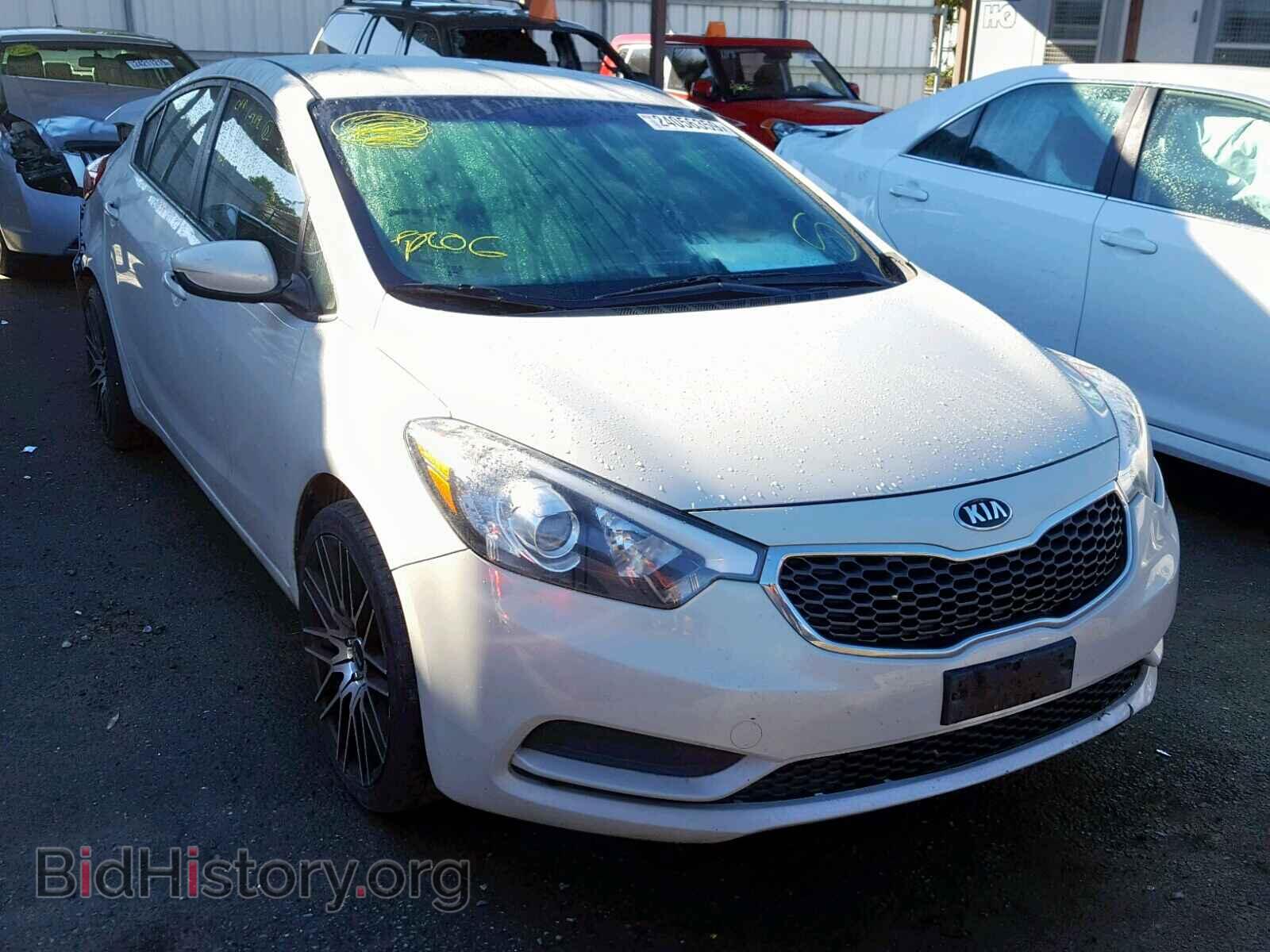 Фотография KNAFK4A68F5421066 - KIA FORTE LX 2015