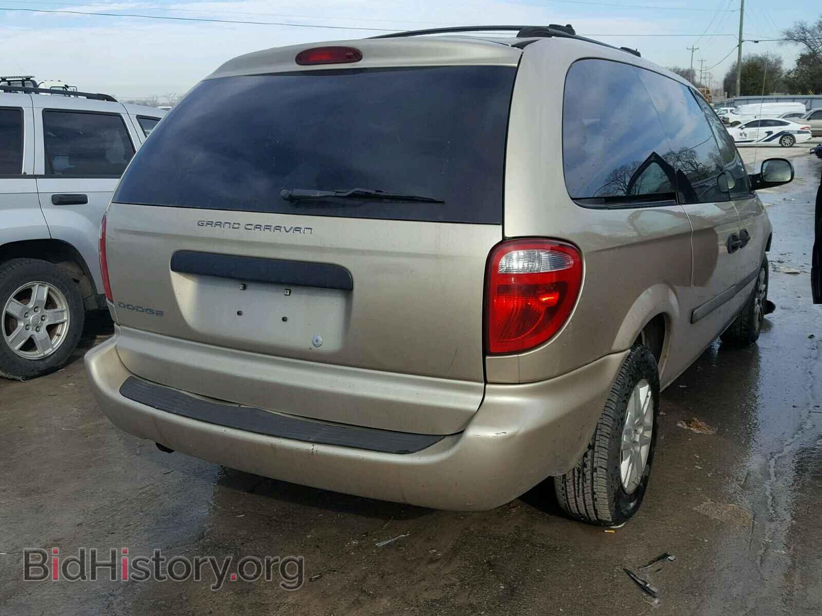 2007 DODGE CARAVAN - VIN: 1D8GP24R67B116611 - Фото 4