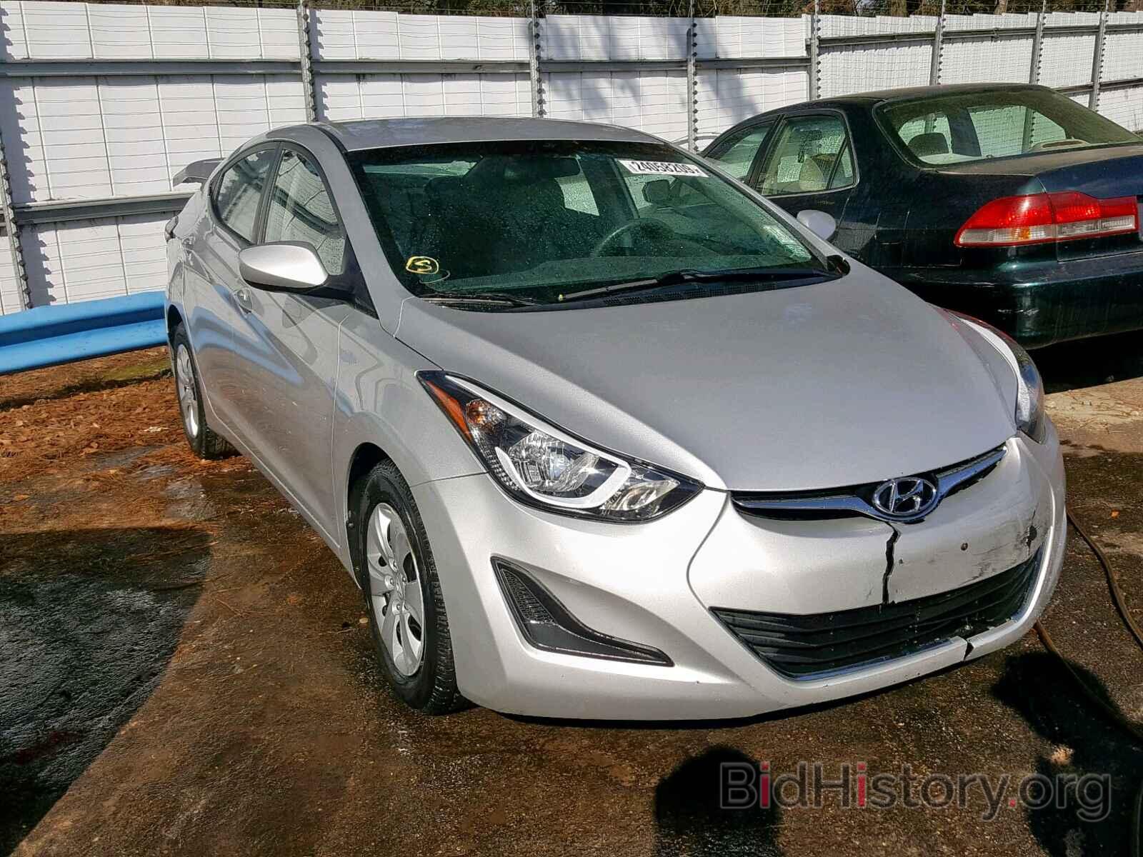 Фотография 5NPDH4AE1GH690169 - HYUNDAI ELANTRA 2016