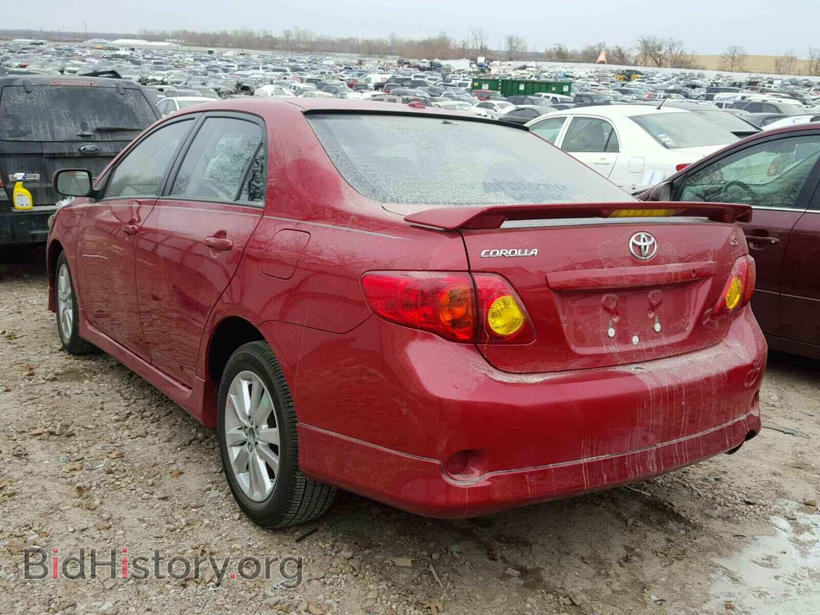 2010 TOYOTA COROLLA BA - VIN: 2T1BU4EE4AC484402 - Фото 3