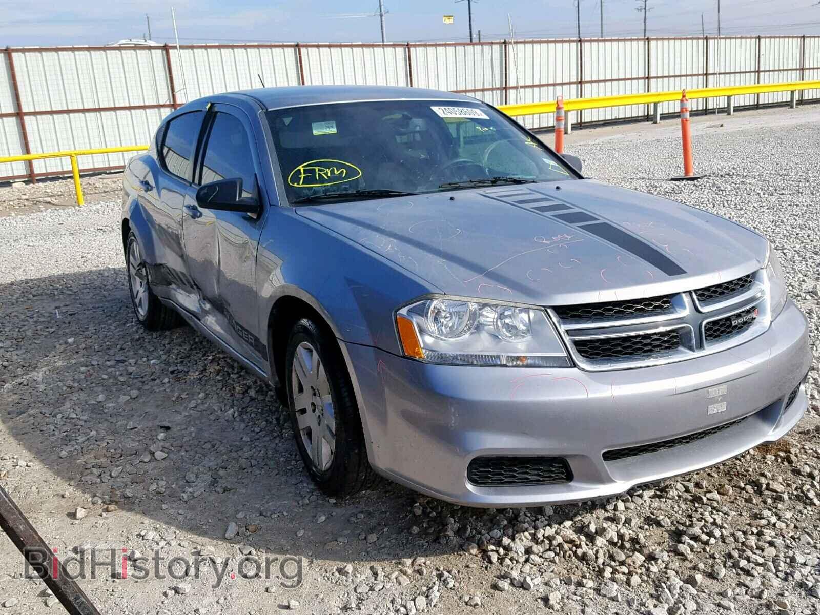 Photo 1C3CDZAB5EN138301 - DODGE AVENGER 2014