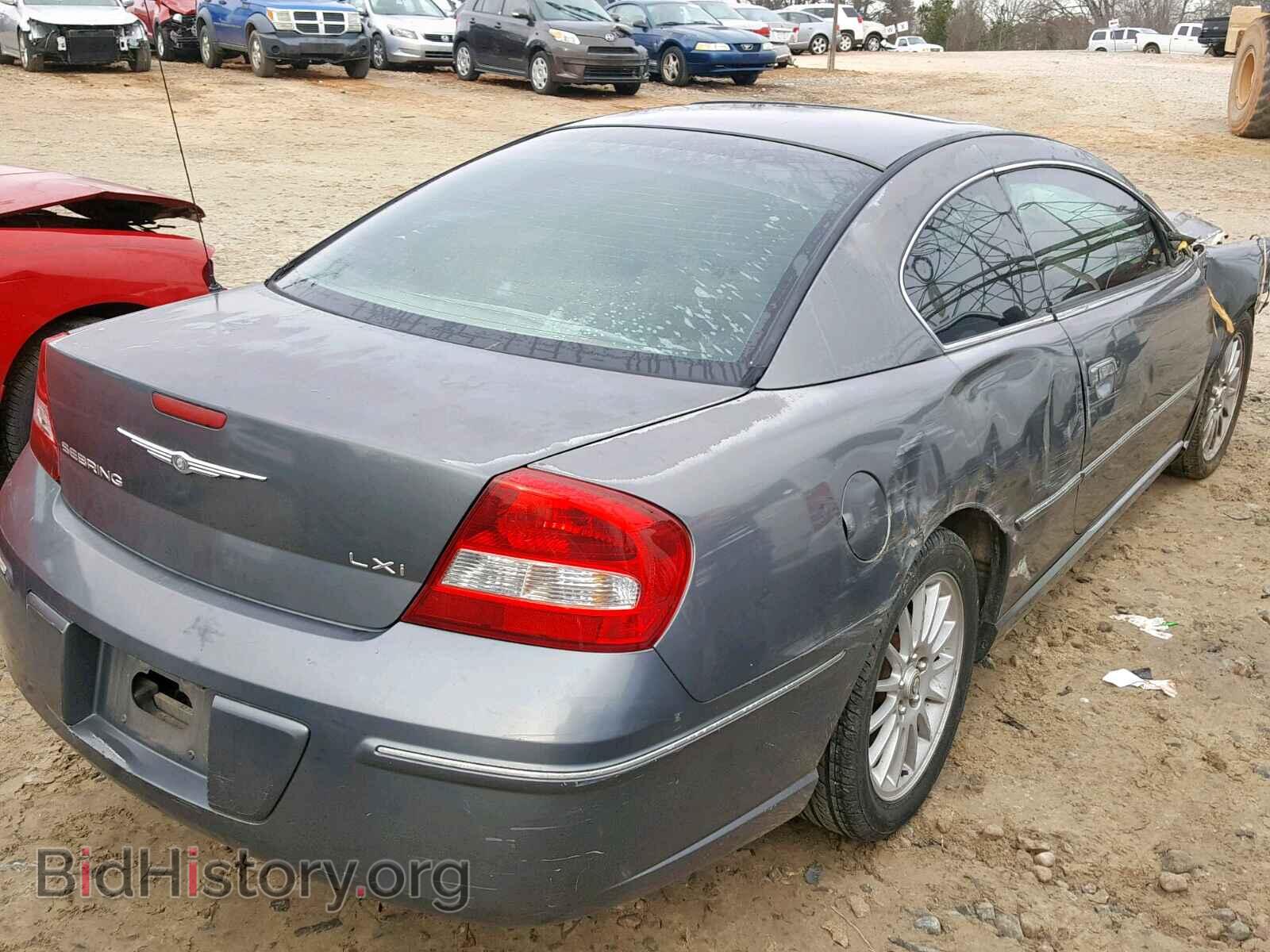 2003 CHRYSLER SEBRING - VIN: 4C3AG52H23E177126 - Фото 4