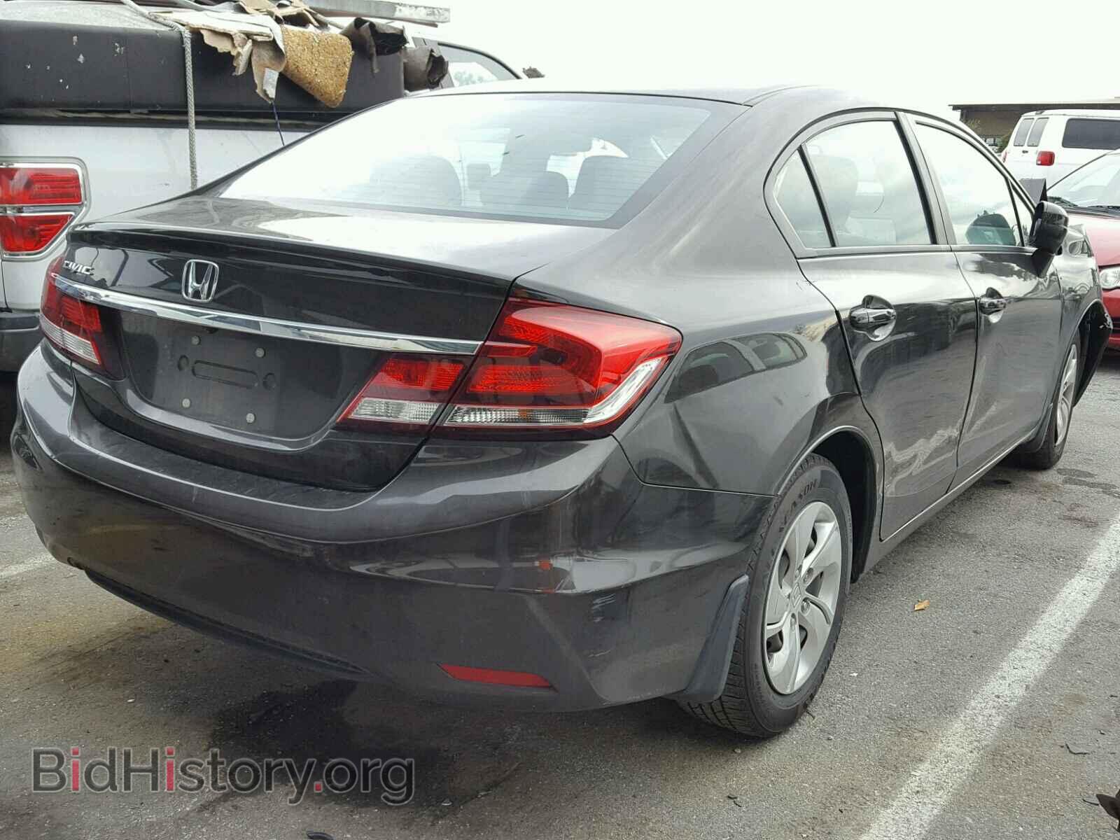 2014 HONDA CIVIC - VIN: 2HGFB2F59EH523945 - Фото 4