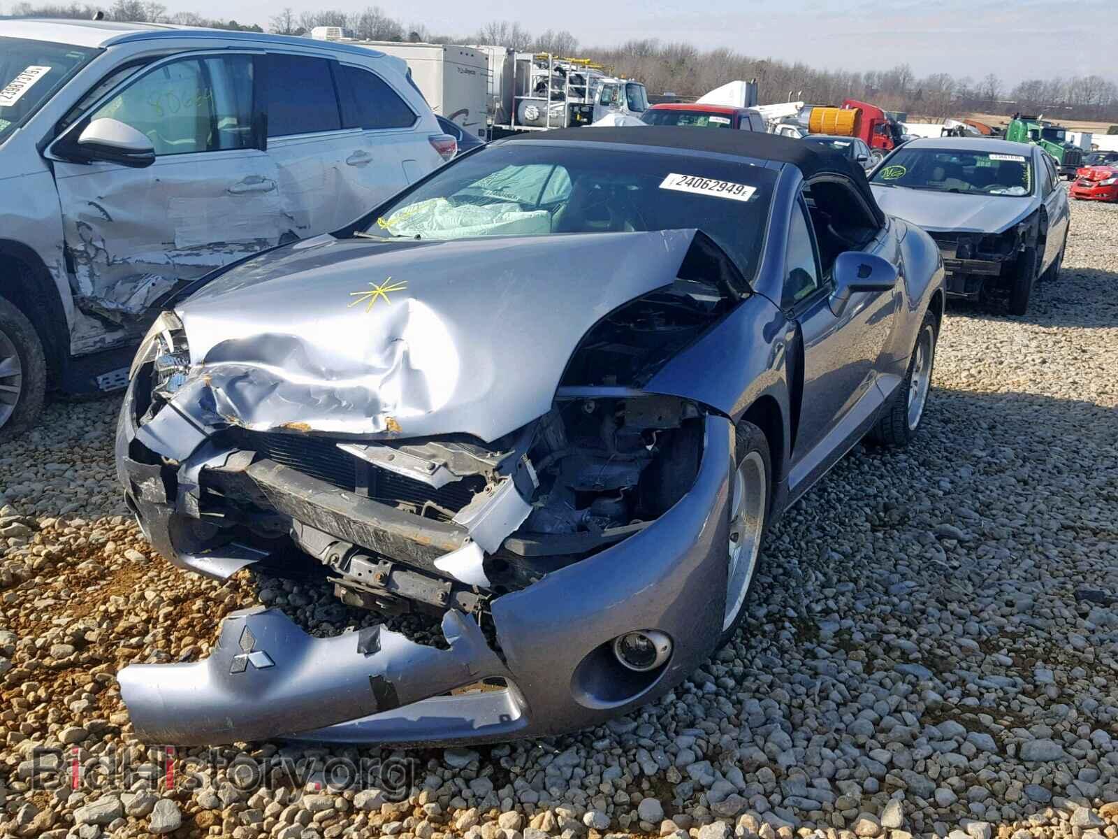 2007 MITSUBISHI ECLIPSE - VIN: 4A3AL35T17E016315 - Photo 2
