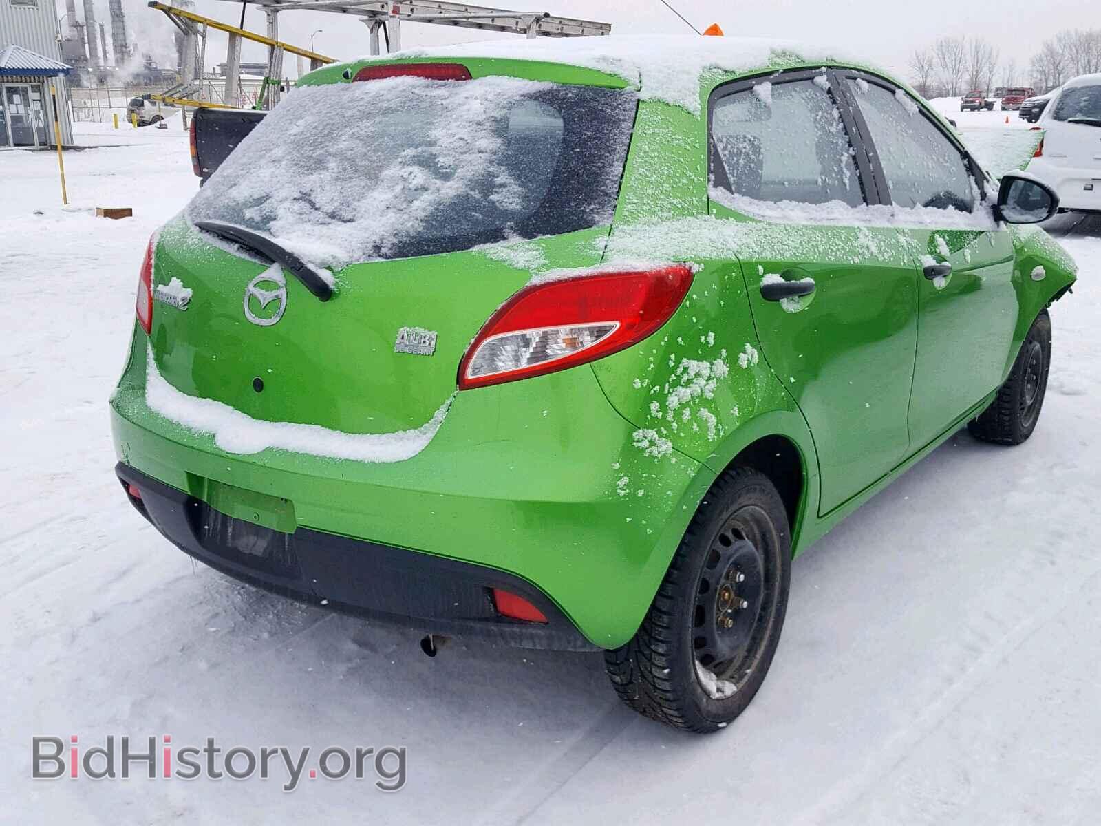 2013 MAZDA 2 - VIN: JM1DE1KY1D0156338 - Фото 4