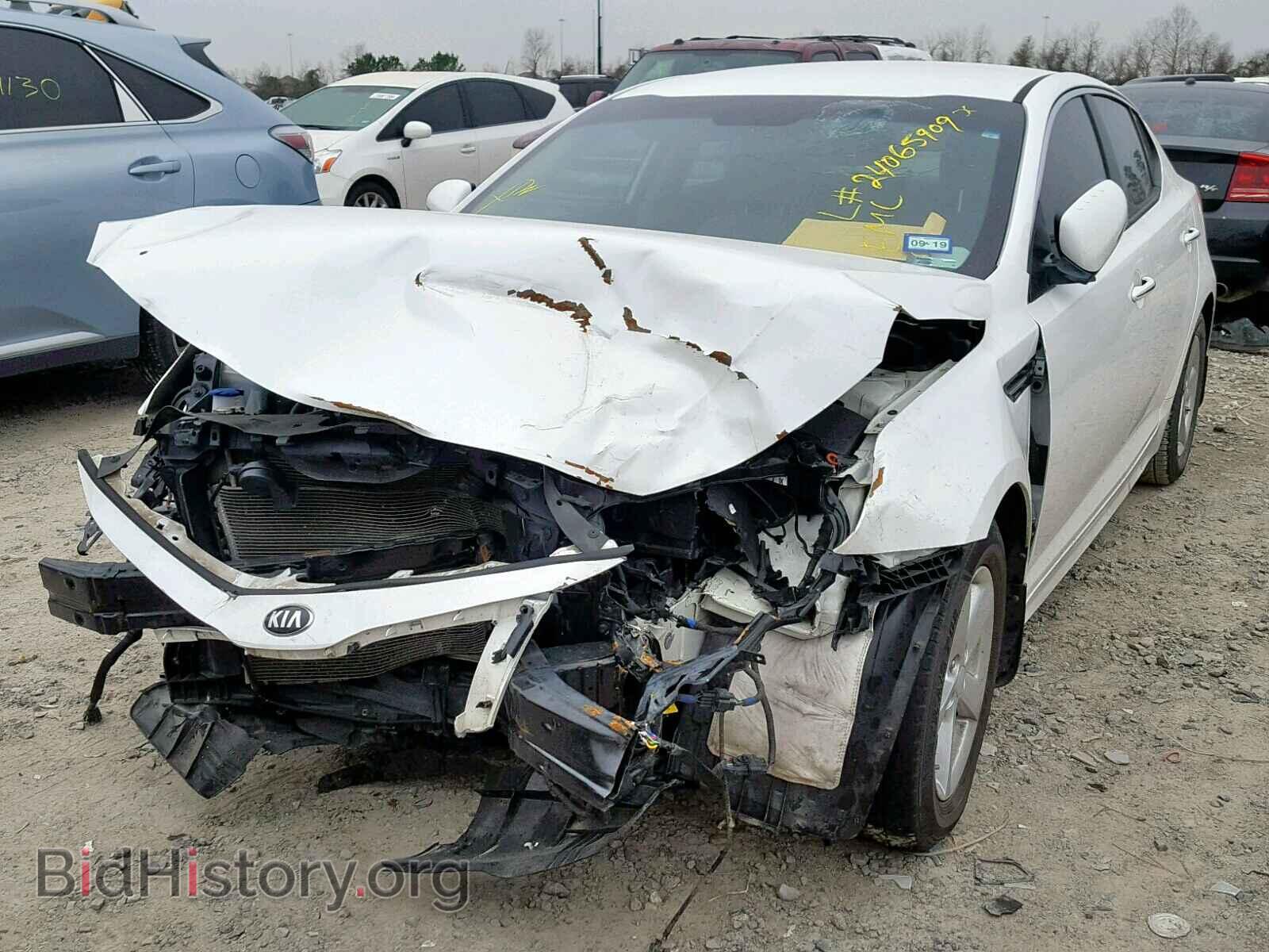 2015 KIA OPTIMA - VIN: KNAGM4A78F5630637 - Фото 2