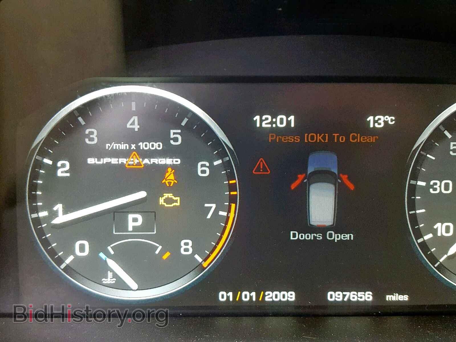 2011 LAND ROVER RANGE ROVE - VIN: SALMF1E46BA347209 - Фото 8