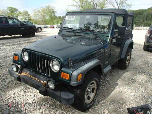 2000 JEEP WRANGLER - VIN: 1J4FA49S9YP732496 - Photo 2