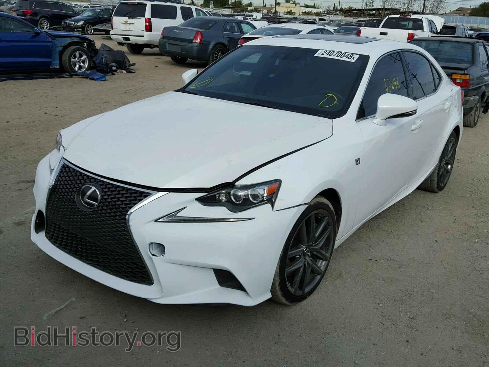 2014 LEXUS IS350 - VIN: JTHBE1D23E5014186 - Photo 2