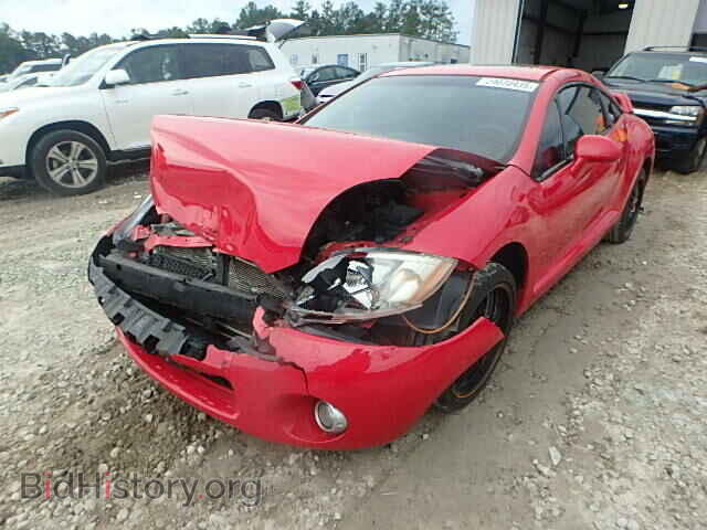 2006 MITSUBISHI ECLIPSE - VIN: 4A3AK34T76E010022 - Фото 2