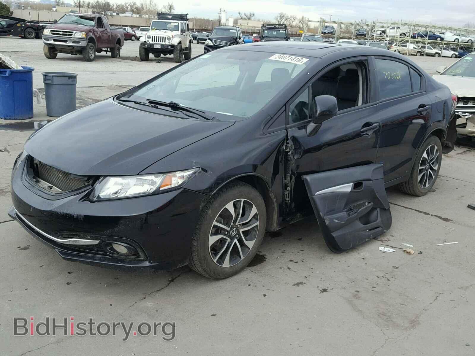 2013 HONDA CIVIC - VIN: 19XFB2F91DE009387 - Фото 2