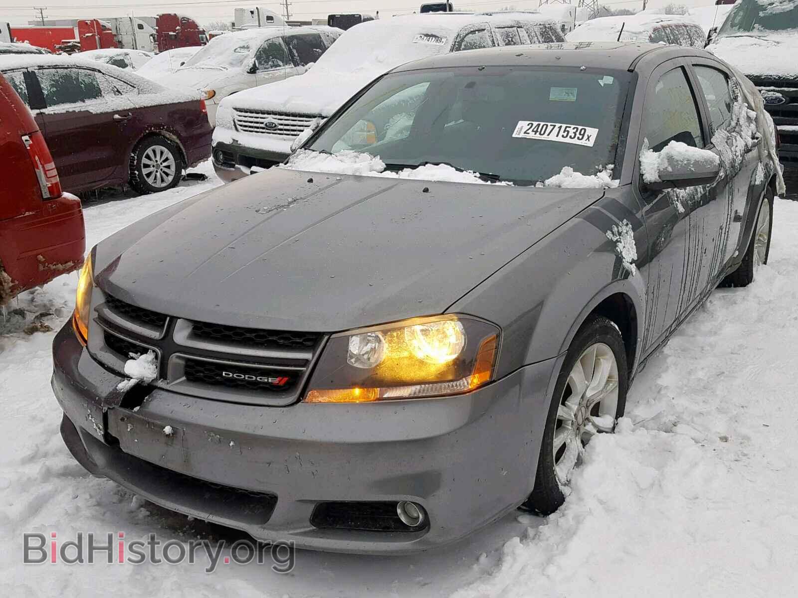 2012 DODGE AVENGER - VIN: 1C3CDZBG7CN260469 - Фото 2