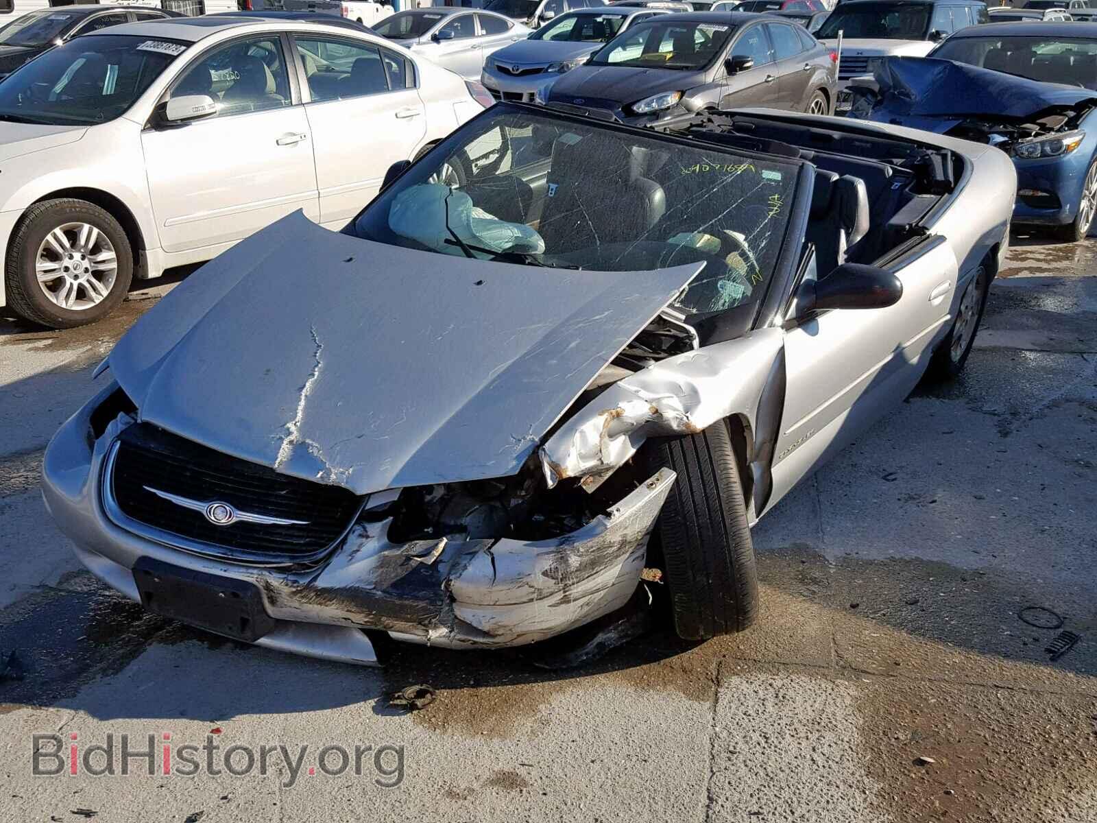 2000 CHRYSLER SEBRING - VIN: 3C3EL55H4YT204148 - Фото 2