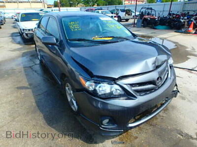 2011 Toyota COROLLA Corolla/S/, gray — VIN 2T1BU4EE0BC738527, Copart