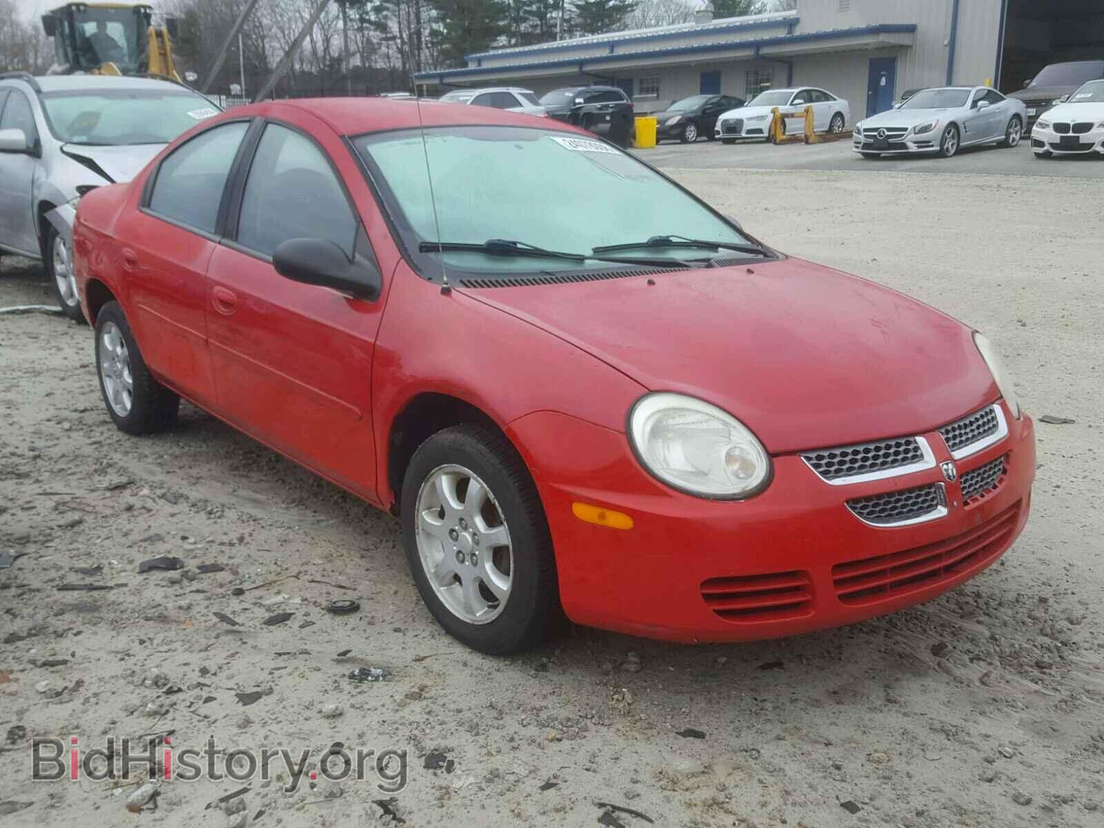 Photo 1B3ES56C75D181971 - DODGE NEON 2005