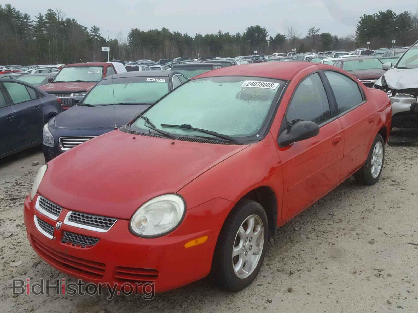 2005 DODGE NEON - VIN: 1B3ES56C75D181971 - Фото 2