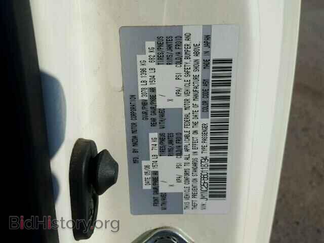 2006 MAZDA MIATA - VIN: JM1NC25F660118794 - Фото 10