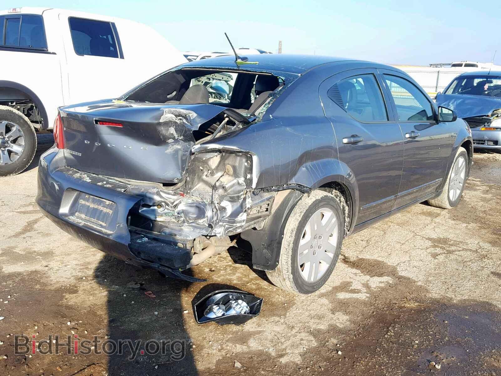 2011 DODGE AVENGER - VIN: 1B3BD4FB5BN578177 - Фото 4