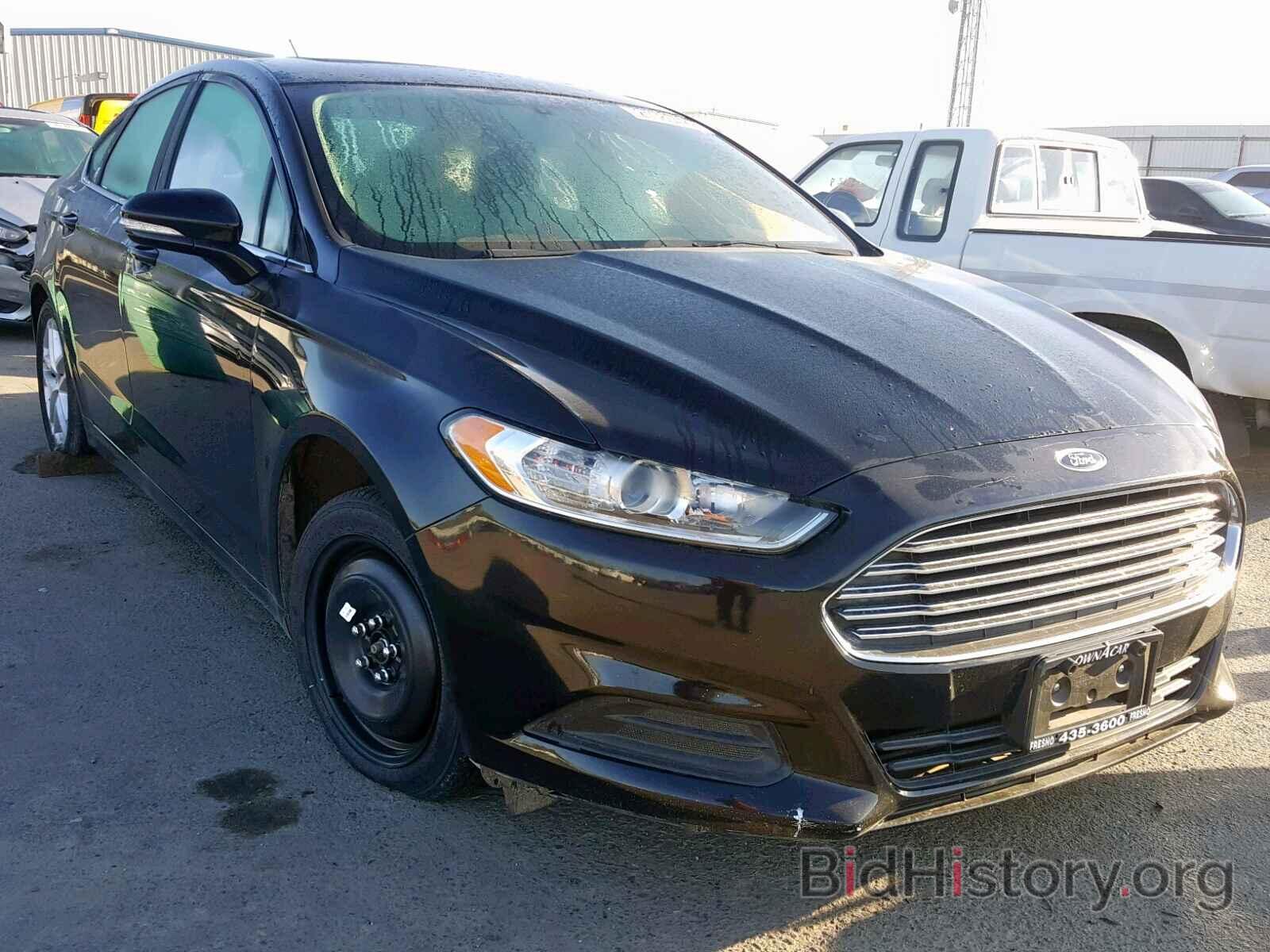 Photo 3FA6P0H74GR217350 - FORD FUSION SE 2016