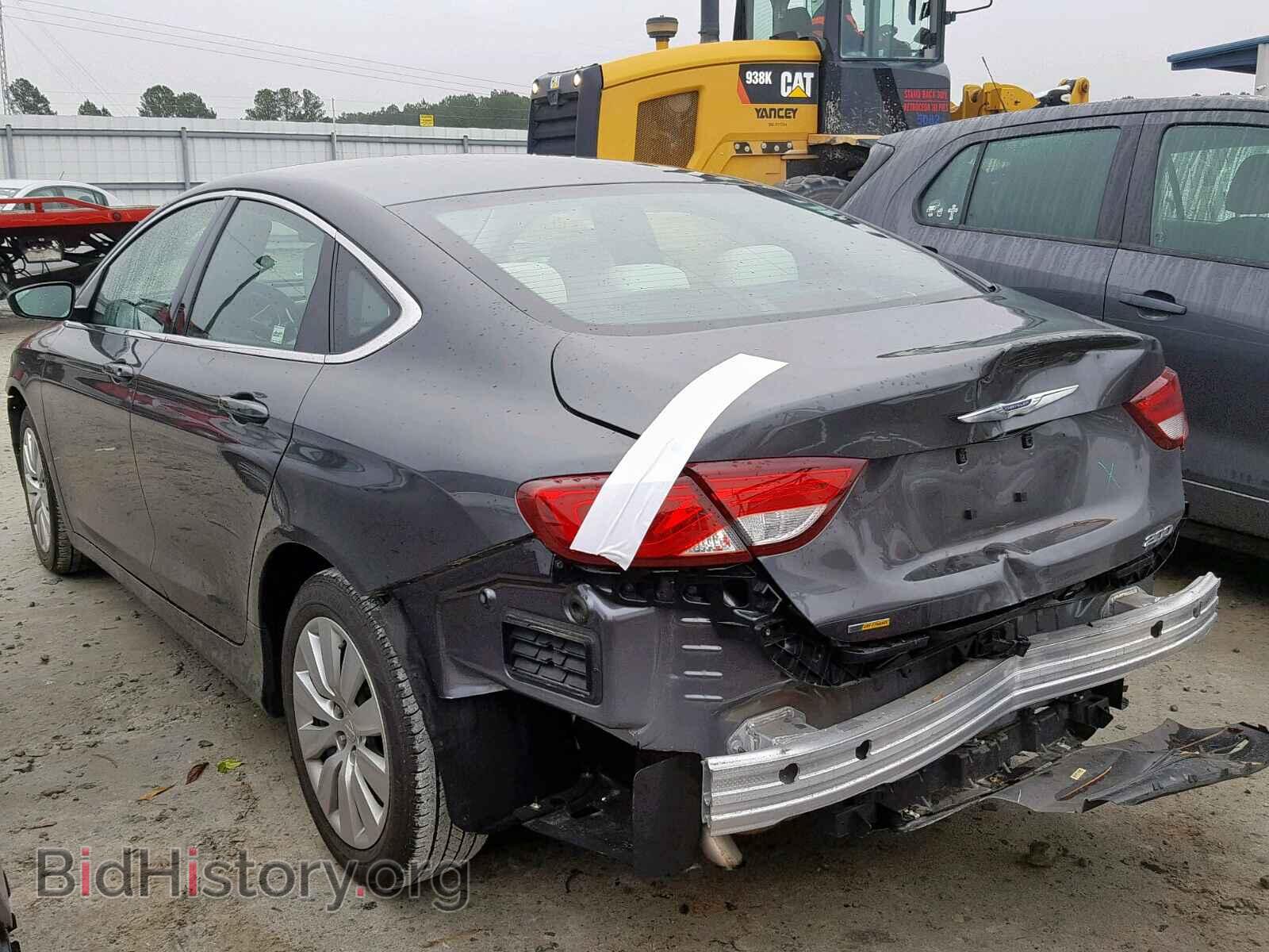 2016 CHRYSLER 200 - VIN: 1C3CCCFB3GN185726 - Фото 3