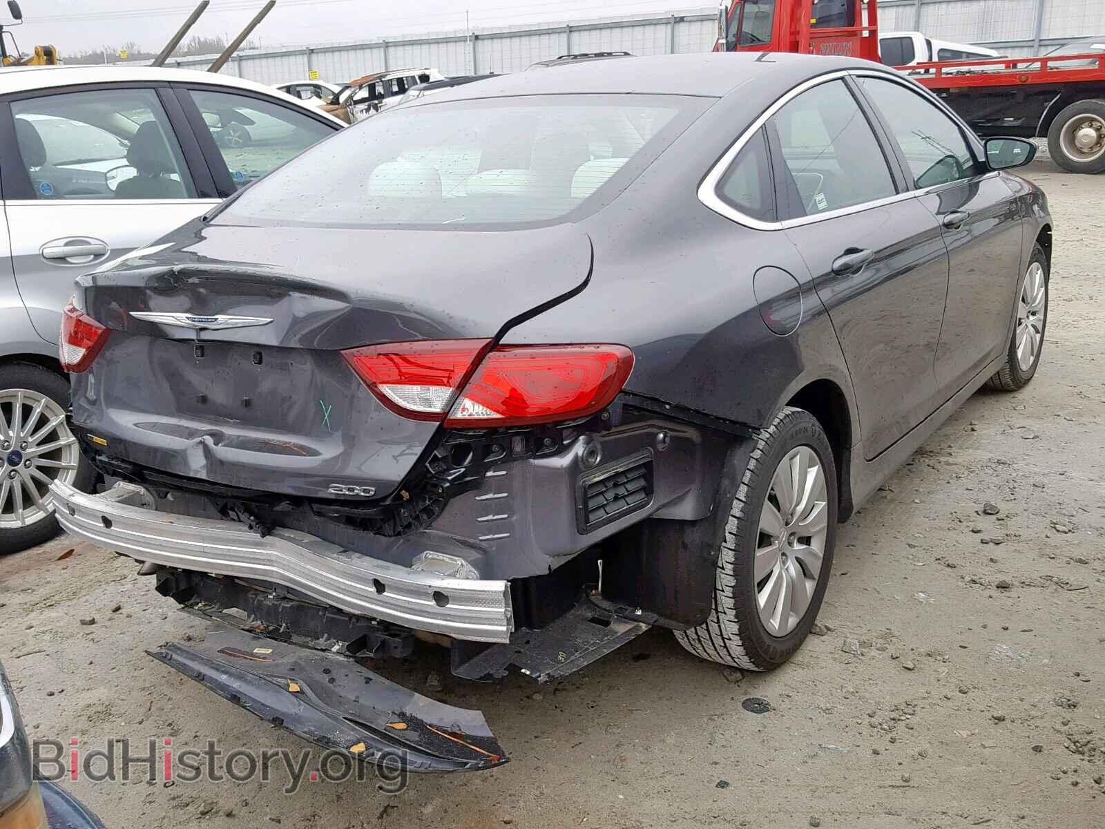 2016 CHRYSLER 200 - VIN: 1C3CCCFB3GN185726 - Фото 4