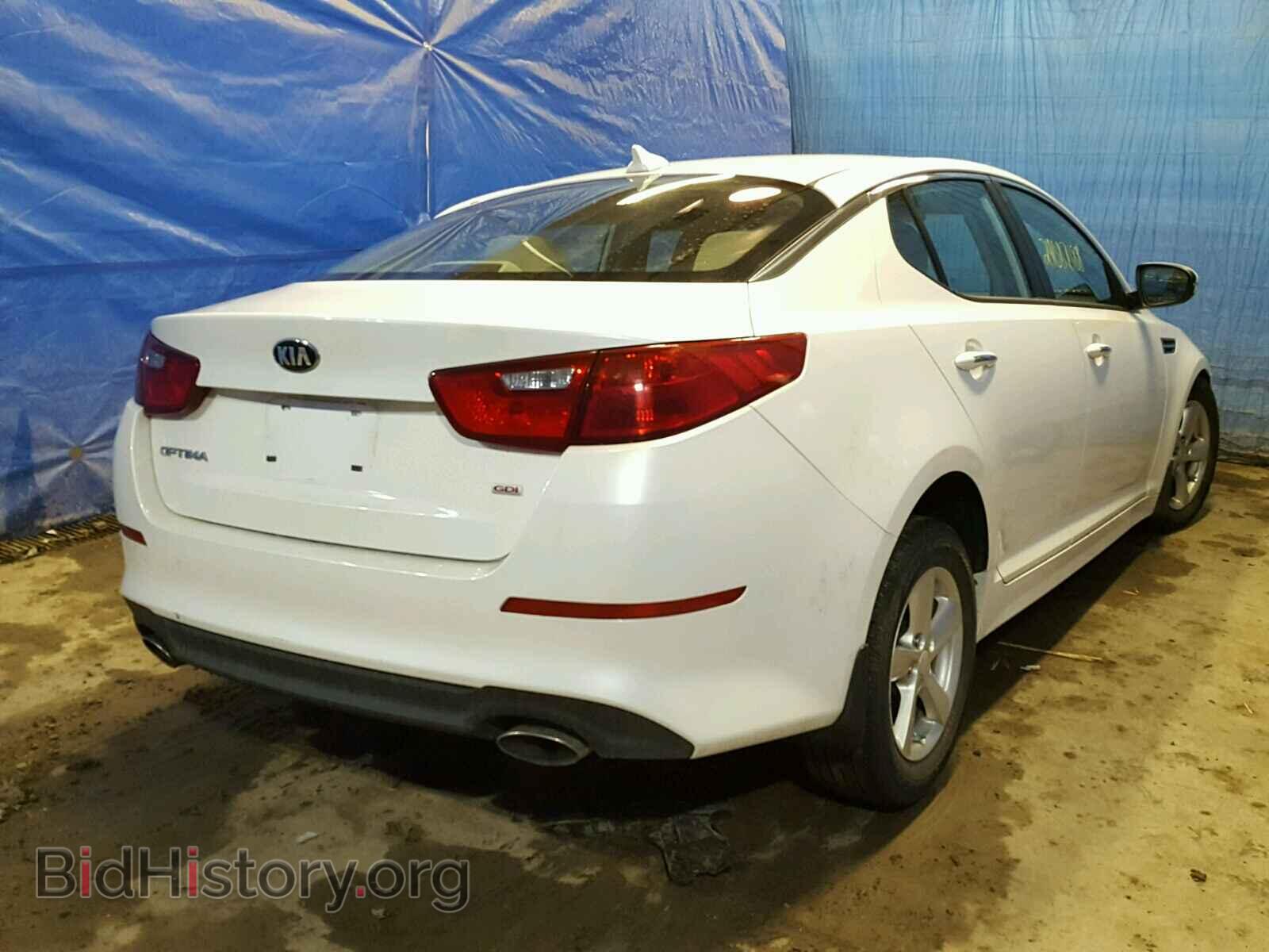 2015 KIA OPTIMA - VIN: KNAGM4A77F5569863 - Фото 4