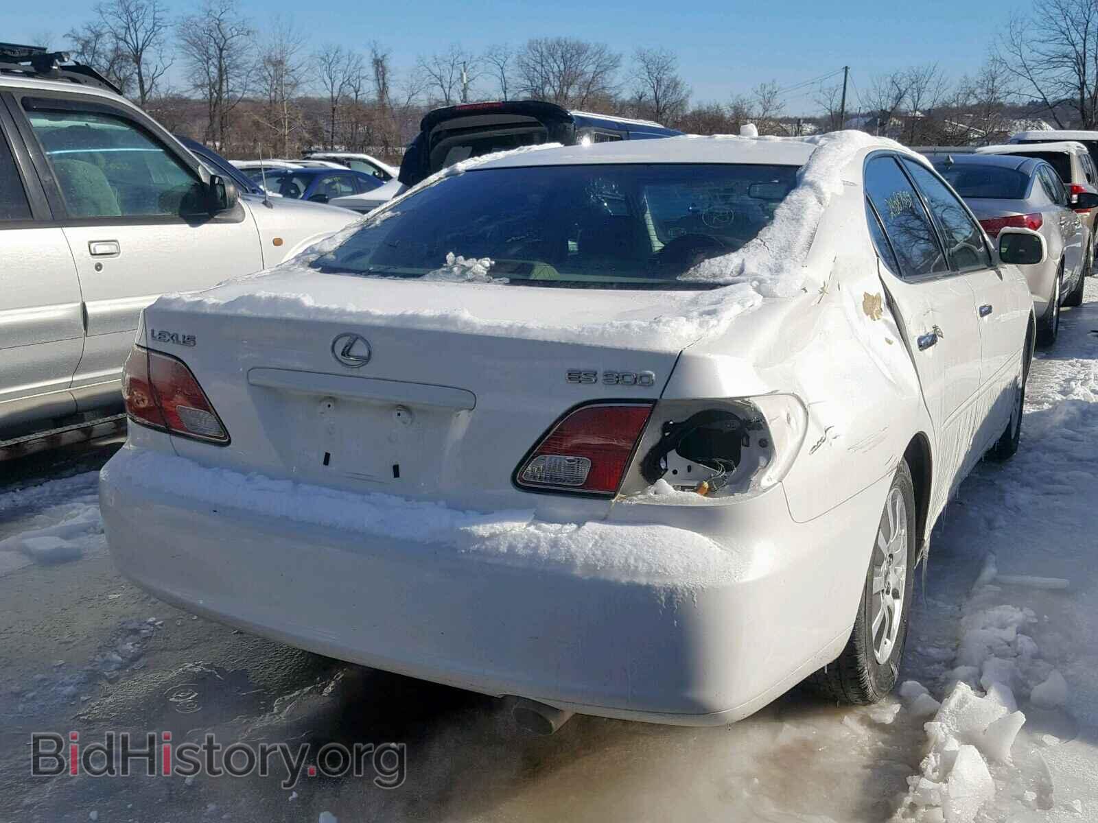 2003 LEXUS ES300 - VIN: JTHBF30G730088716 - Фото 4