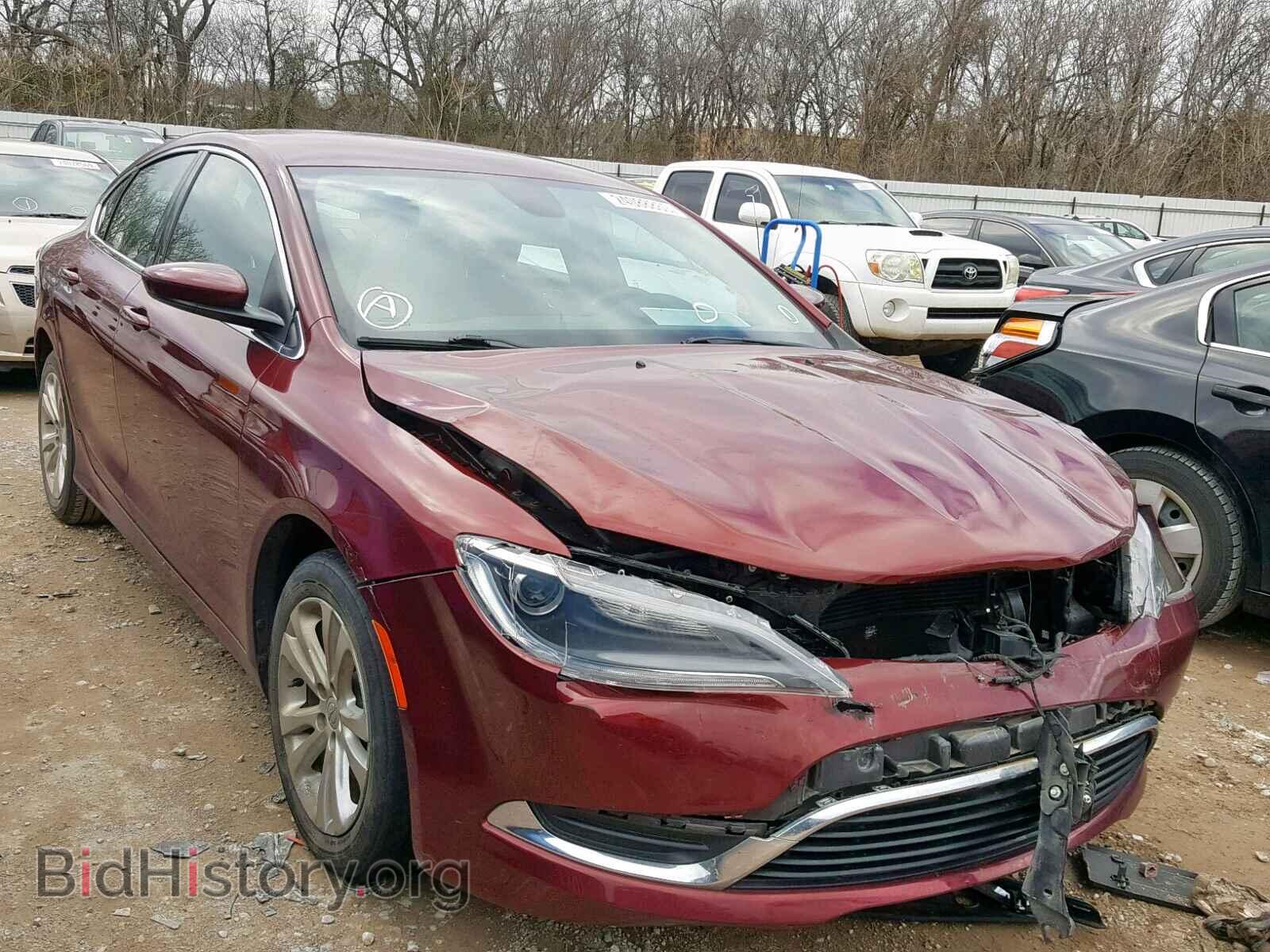 Фотография 1C3CCCAB9FN716496 - CHRYSLER 200 2015