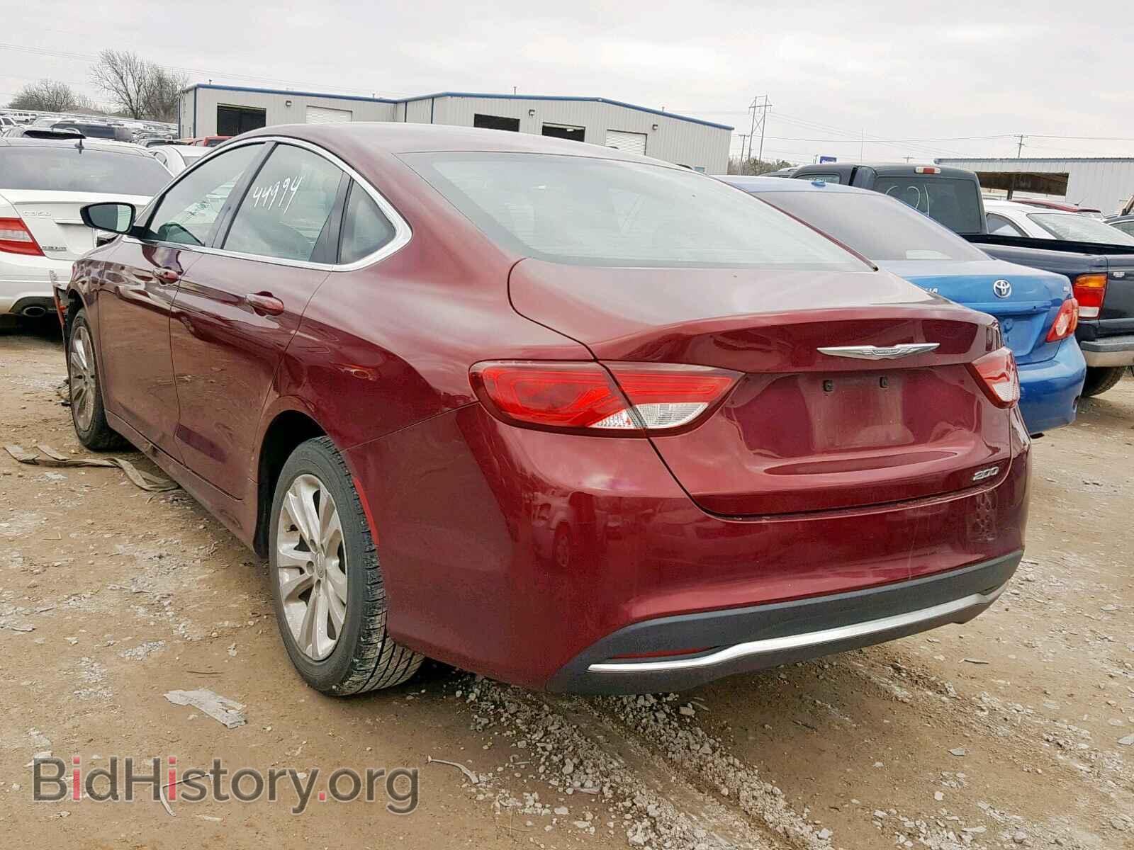 2015 CHRYSLER 200 - VIN: 1C3CCCAB9FN716496 - Фото 3
