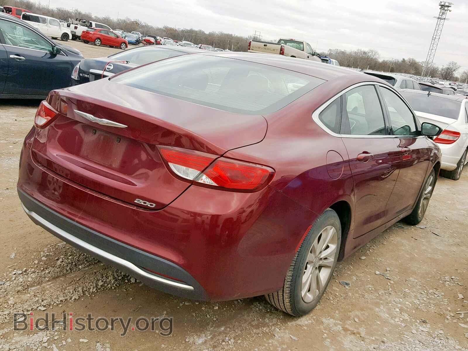 2015 CHRYSLER 200 - VIN: 1C3CCCAB9FN716496 - Фото 4