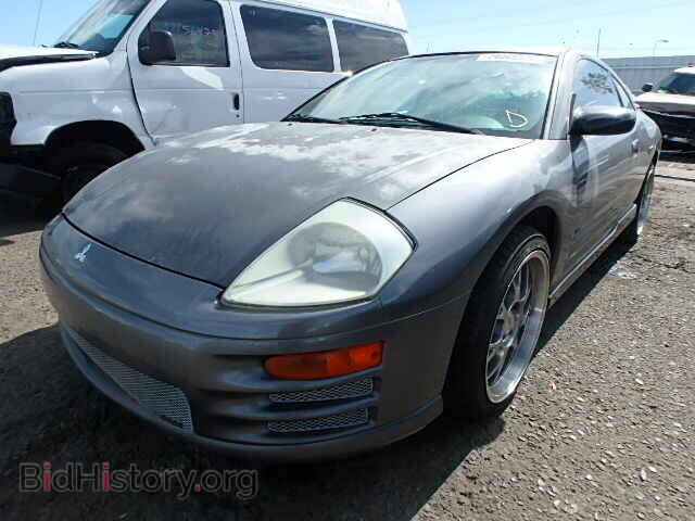 2002 MITSUBISHI ECLIPSE - VIN: 4A3AC54H32E037121 - Фото 2