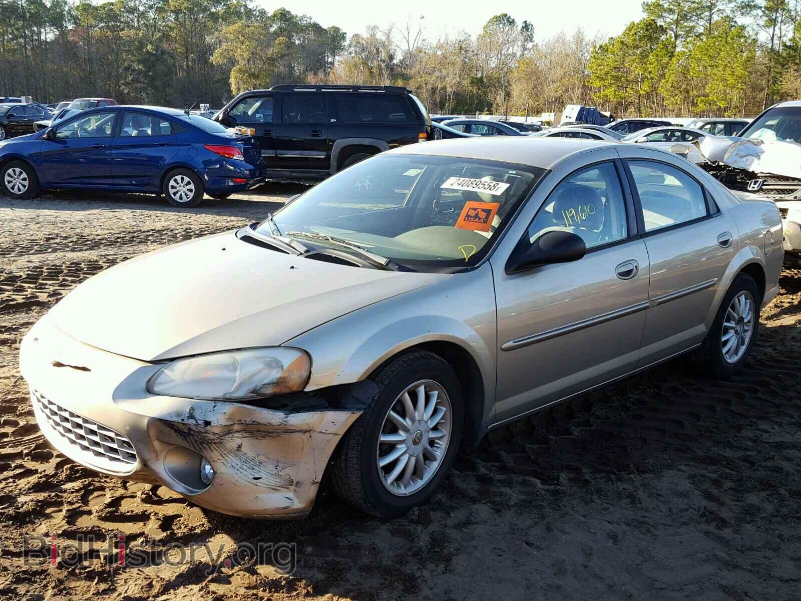 2003 CHRYSLER SEBRING - VIN: 1C3EL56R03N516838 - Фото 2