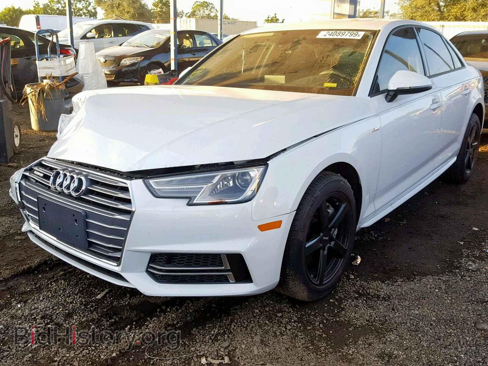 2018 AUDI A4 - VIN: WAUDNAF43JA174334 - Photo 2