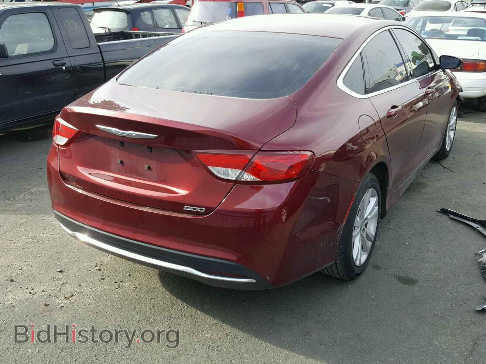 2015 CHRYSLER 200 - VIN: 1C3CCCABXFN749023 - Фото 4