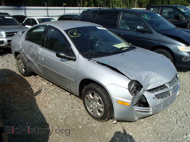 Photo 1B3ES56C05D251617 - DODGE NEON 2005