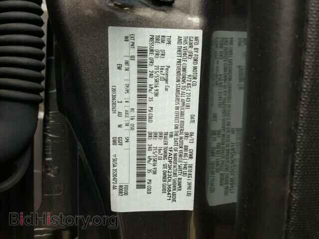 2013 FORD FOCUS - VIN: 1FADP3K23DL368471 - Photo 10